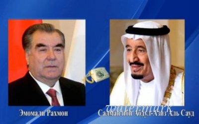 Телефонный разговор между Президентом Республики Таджикистан и Королем Королевства Саудовской Аравии