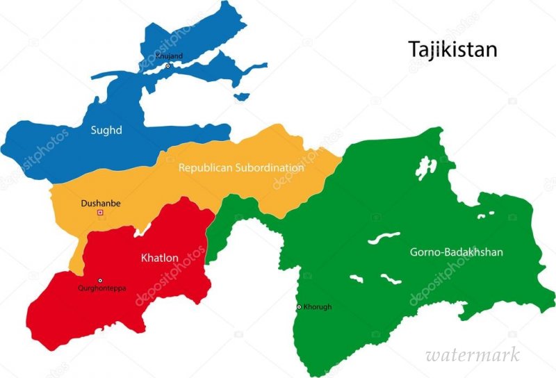 В Таджикистане определили экстремистски настроенные регионы