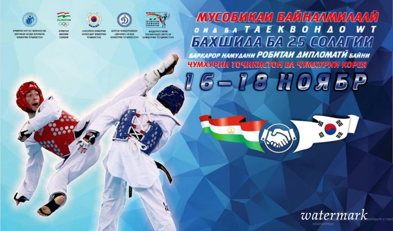 В Душанбе пройдут соревнования по таэквондо