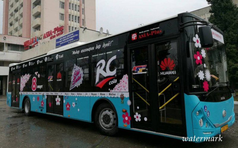 «Азия-Плюс» и «Оби Зулол» запустят в Душанбе женский автобус