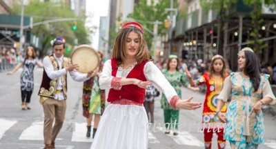 Таджики Нью-Йорка приняли участие в Персидском параде