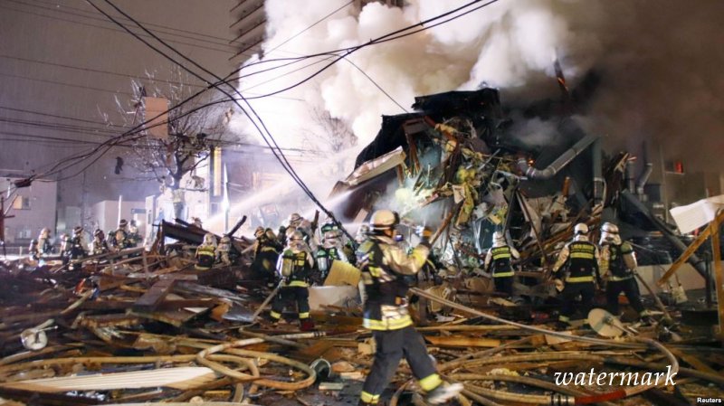 Взрыв на севере Японии: как минимум, 42 пострадавших