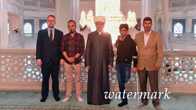 В свой день рождения Касим Алькадим посетил Соборную мечеть Москвы