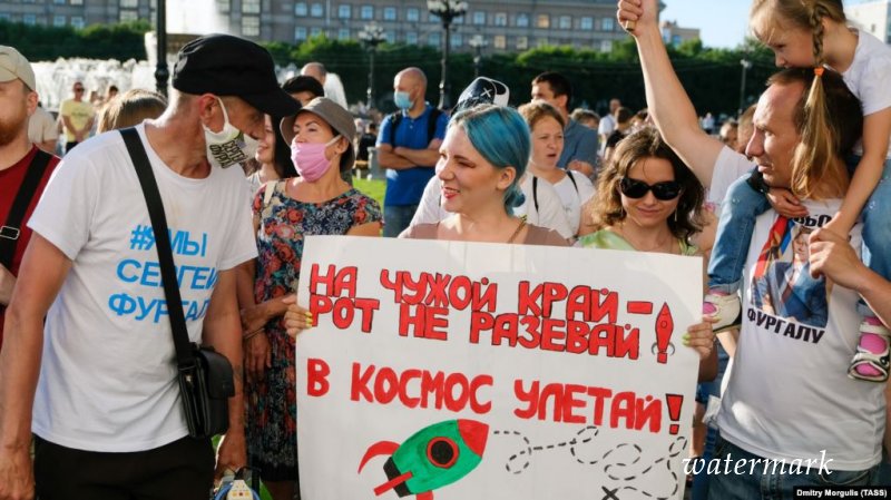 Дегтярёв: к протестам в Хабаровске причастны иностранцы
