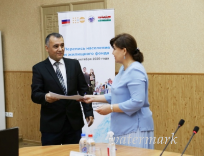 Таджикские статистики получили оборудование для проведения переписи населения