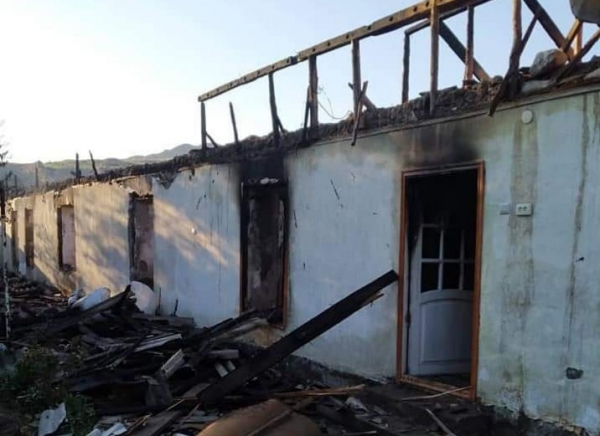 Глава джамоата Чоркух: «Кыргызы сожгли дом местного жителя»