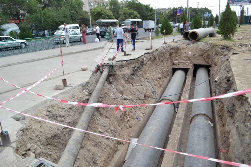 В Душанбе обновляют всю систему отопления: более полумиллиона жителей получат тепло