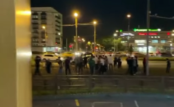 В Москве мигранты устроили массовую драку