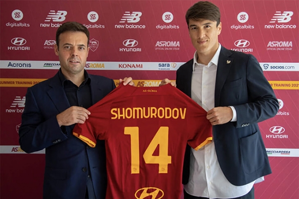 Узбекский футболист будет получать в «Роме» 2 млн евро в год