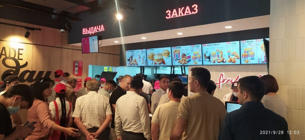 В Душанбе появился первый в Таджикистане ресторан KFC