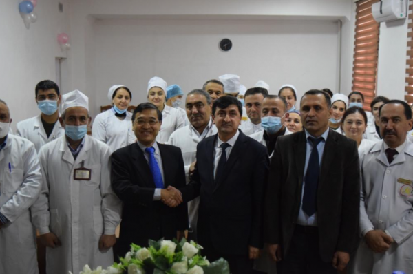 Япония помогла обновить оборудование в Центральной поликлинике №7 города Душанбе