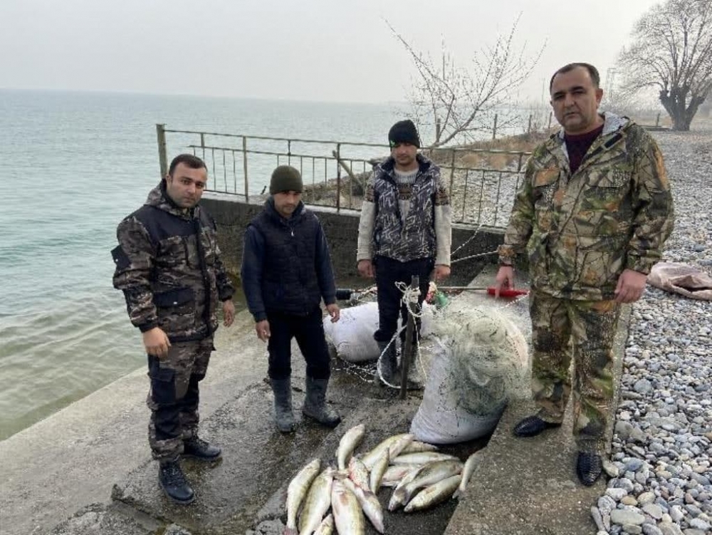 В Таджикистане задержаны пять браконьеров, промышлявшие незаконной рыбной ловлей