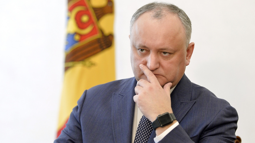 Экс-президента Молдовы подозревают в предательстве родины