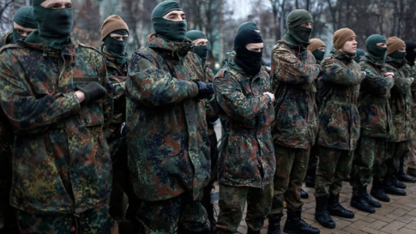Times сообщила, что украинский батальон «Азов» отказался от неонацистской символики