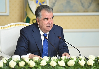 Эмомали Рахмон: «Таджикистан доказал своё лидерство по водным вопросам»