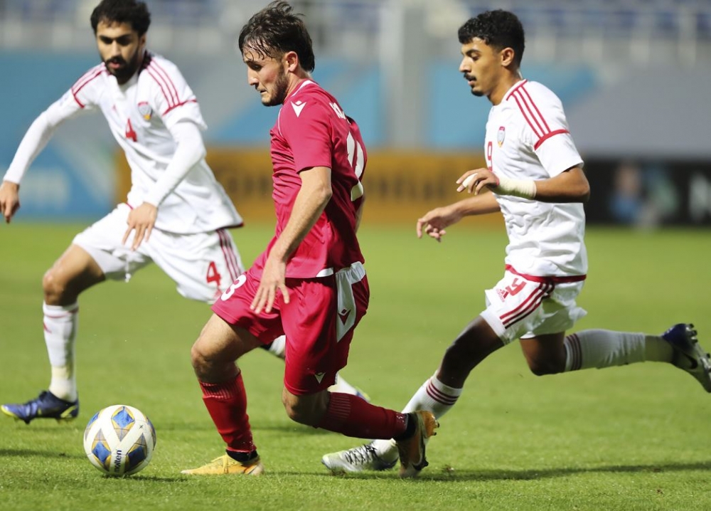 Олимпийская сборная Таджикистана проиграла свой второй матч на Кубке Азии-2022