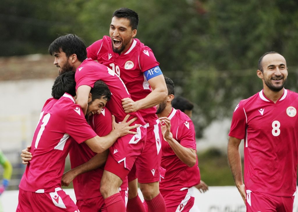 Команда Таджикистана по футболу учинила разгром Мьянме