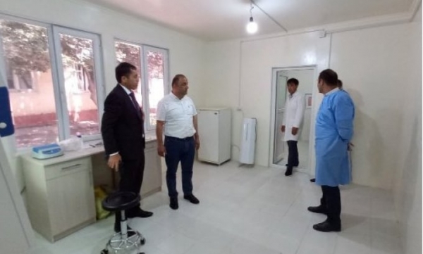 В Турсунзаде открылась вирусологическая лаборатория