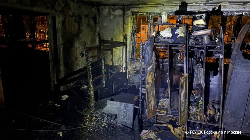 Восемь мигрантов погибли в результате пожара в Москве