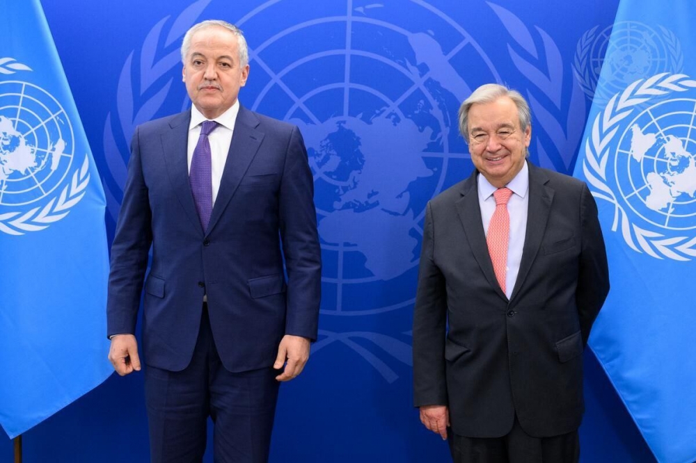 Глава МИД Таджикистана рассказал Генсеку ООН о ситуации на таджикско-кыргызской границе