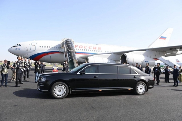 Путин прибыл в Самарканд для участия в саммите ШОС