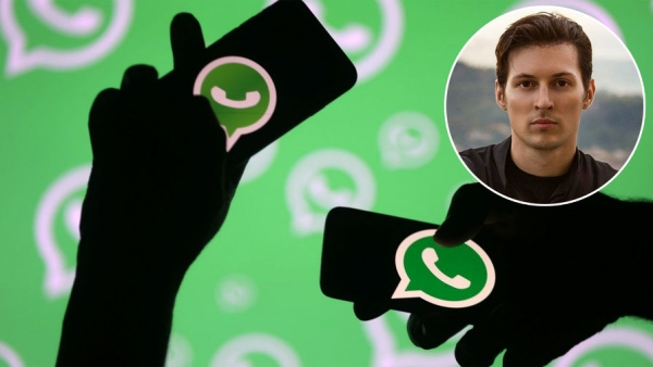 Дуров считает, что хакеры могут получить доступ к данным пользователя через WhatsApp