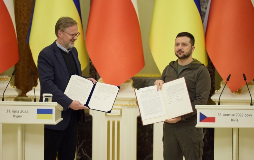 Украина подписала с Чехией декларацию о членстве в НАТО