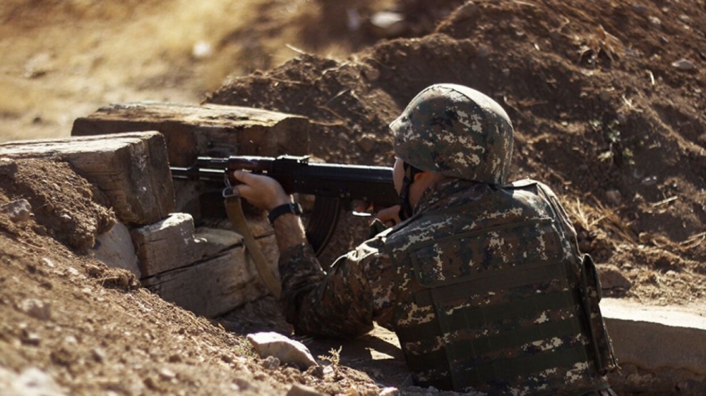 Минобороны Армении сообщило об обстреле позиций армии ВС Азербайджана