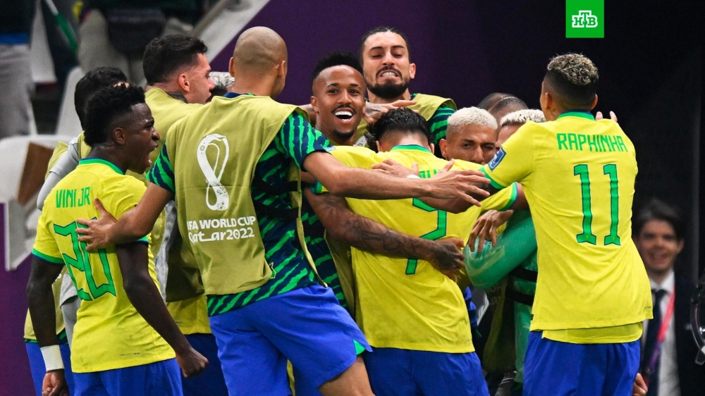 Сборная Бразилии обыграла команду Сербии в матче чемпионата мира по футболу