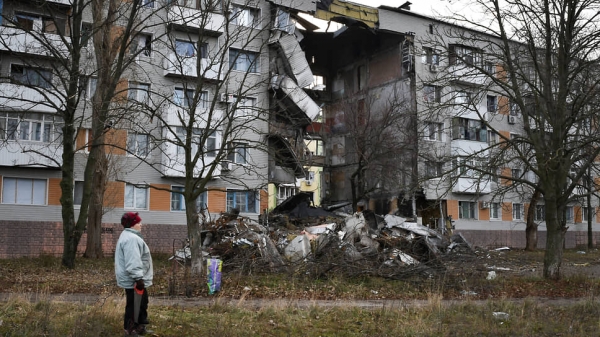 Власти Киева сообщили о повреждении двух зданий обломками иранских «Шахидов»
