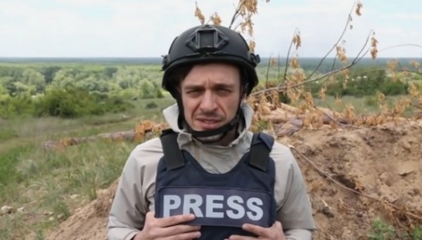 Журналиста германского издания Bild ранило осколком на востоке Украины