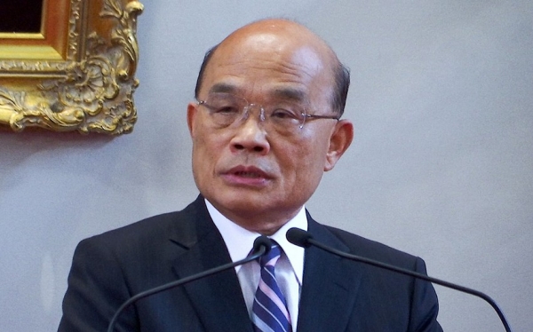 Глава правительства Тайваня подал заявление об уходе в отставку