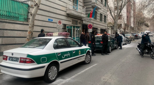 В Тегеране совершено нападение на посольство Азербайджана, погиб глава службы безопасности
