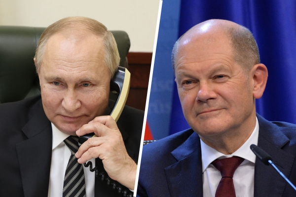 Шольц планирует переговоры с Путиным по Украине