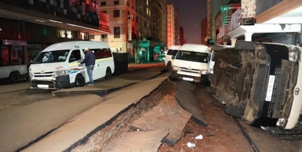 Из-за взрыва в Йоханнесбурге пострадали несколько десятков человек