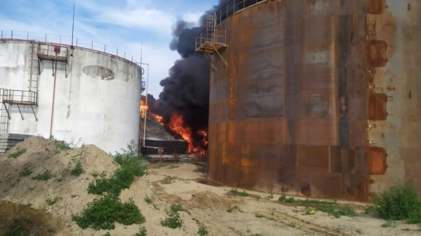 Ударом РФ по порту Измаила повреждены 40 тысяч тонн зерна