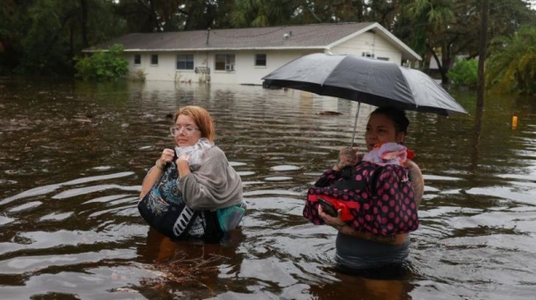 Ураган «Идалия» вызвал сильные наводнения и оставил без электричества десятки тысяч жителей Флориды