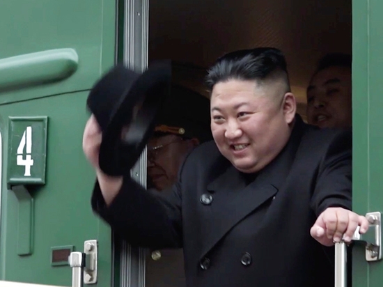 Поезд северокорейского главы прибыл в Россию