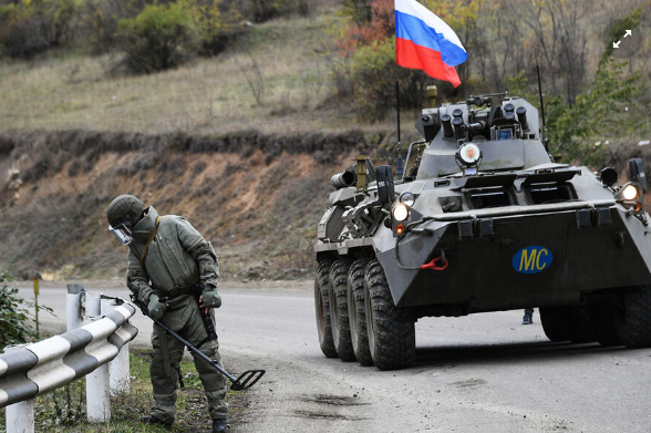 В Нагорном Карабахе погибли российские военные