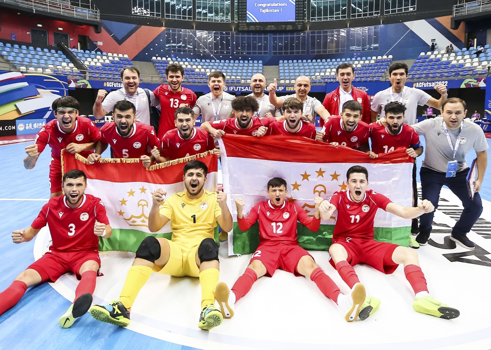 Сборная Таджикистана по футзалу вышла в финал Кубка Азии