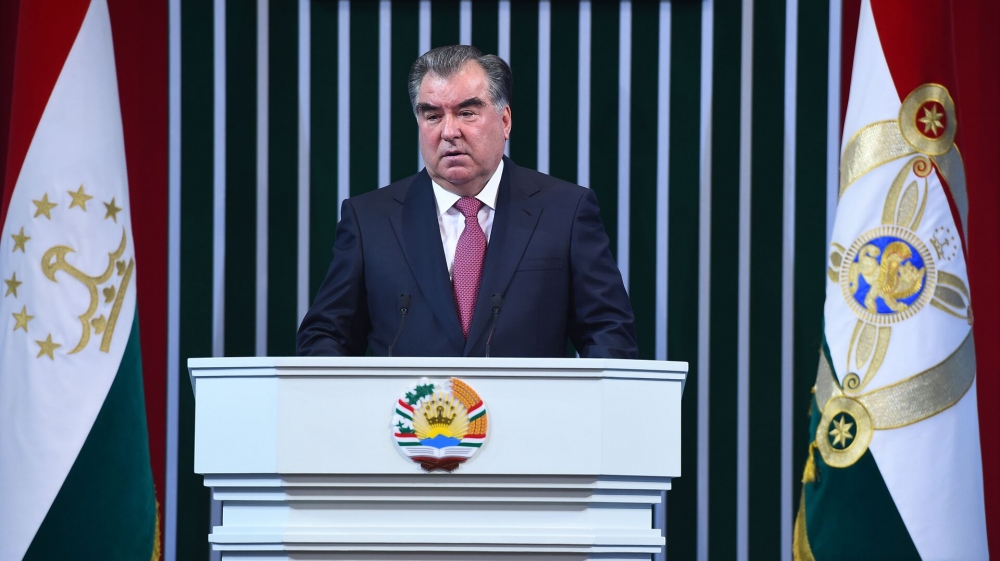 Стала известна дата послания Рахмона парламенту Таджикистана
