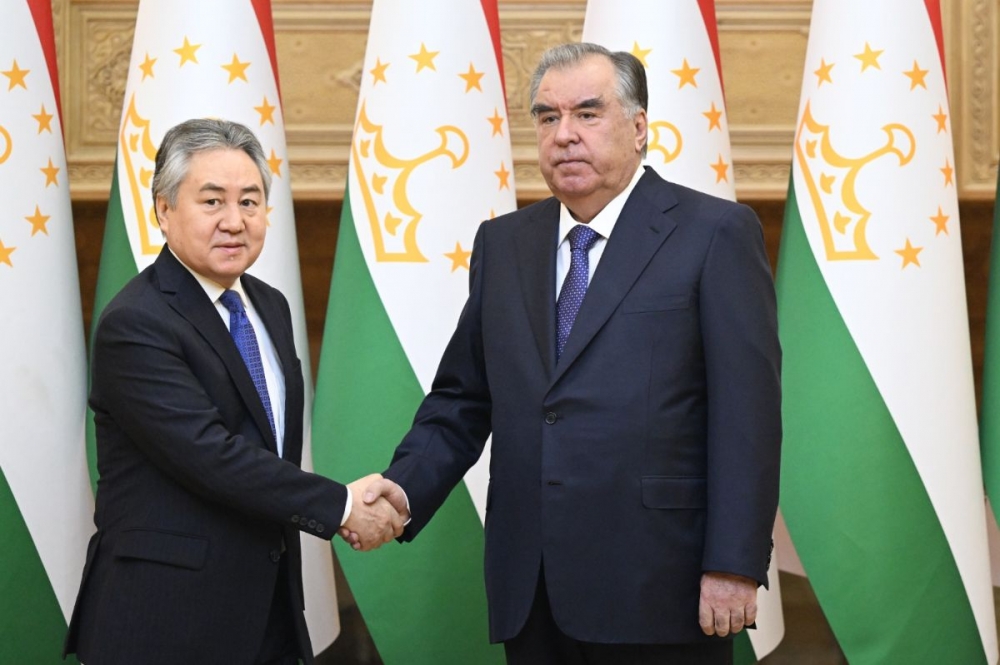 Эмомали Рахмон обсудил с главой МИД Кыргызстана комплекс вопросов таджикско-кыргызских отношений