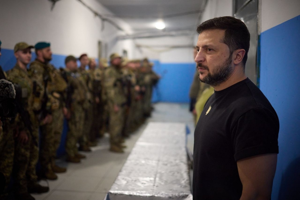 Зеленский впервые назвал число погибших украинских военных за два года войны