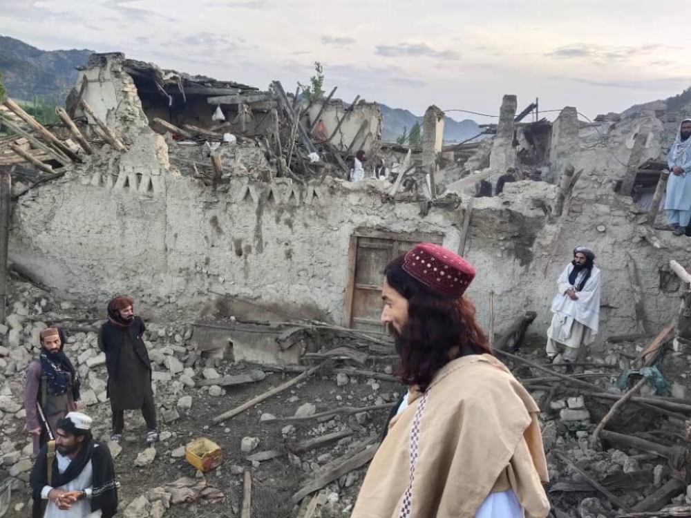 Землетрясение произошло на юге Афганистана