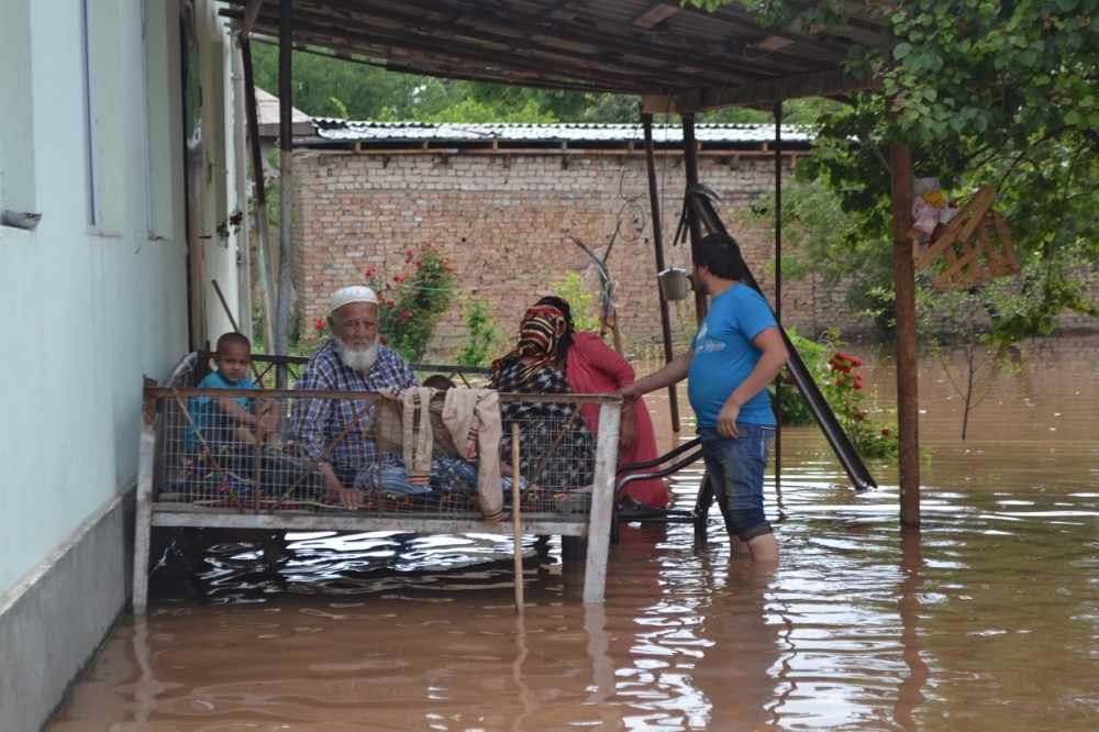Наводнение нанесло большой ущерб хозяйствам в районе Рудаки