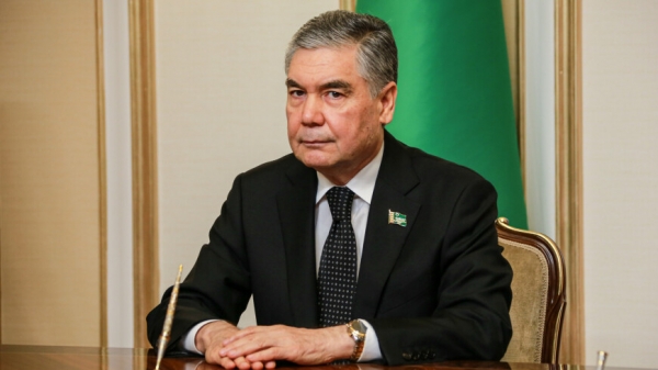 Гурбангулы Бердымухамедов прибыл с официальным визитом в Таджикистан