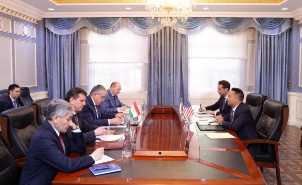 Глава МИД Таджикистана принял посла Соединенных Штатов Америки