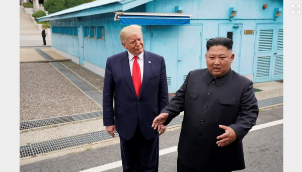 Трамп заявил о намерении восстановить отношения с Ким Чен Ыном